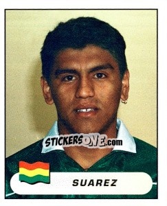 Cromo Roger Suarez - Copa América. Colombia 2001 - Panini