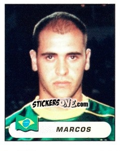 Cromo Marcos Roberto Silveira Reis - Copa América. Colombia 2001 - Panini