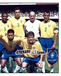 Figurina Equipe de foto - Copa América. Colombia 2001 - Panini