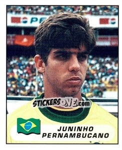 Sticker Juninho Pernambucano - Copa América. Colombia 2001 n. 45 - Panini