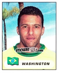Cromo Washington Stecanela Cerqueira - Copa América. Colombia 2001 - Panini