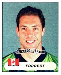 Cromo Craig Forrest - Copa América. Colombia 2001 - Panini