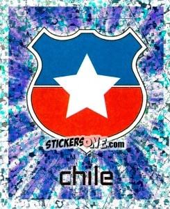 Sticker Escudo - Copa América. Colombia 2001 - Panini