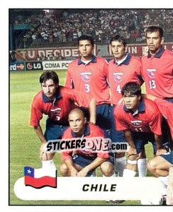 Figurina Equipe de foto - Copa América. Colombia 2001 - Panini