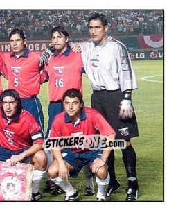 Figurina Equipe de foto - Copa América. Colombia 2001 - Panini