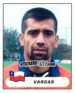 Cromo Jorge Vargas Palacios - Copa América. Colombia 2001 - Panini