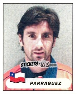 Figurina Nelson Parraguez Riveros - Copa América. Colombia 2001 - Panini