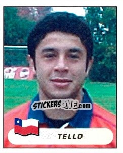 Sticker Rodrigo Tello Velenzuela - Copa América. Colombia 2001 - Panini