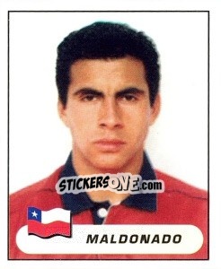 Cromo Claudio Andres Maldonado Rivera - Copa América. Colombia 2001 - Panini