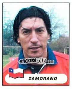 Cromo Iván Luis Zamorano - Copa América. Colombia 2001 - Panini