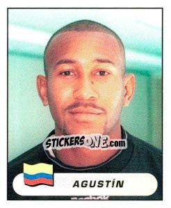 Sticker Agustín Julio - Copa América. Colombia 2001 n. 87 - Panini