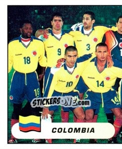 Cromo Equipe de foto - Copa América. Colombia 2001 - Panini