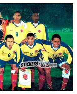 Sticker Equipe de foto - Copa América. Colombia 2001 n. 89 - Panini