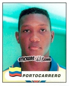 Sticker Pedro Paulo Portocarrero Angulo - Copa América. Colombia 2001 n. 90 - Panini