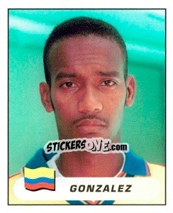 Figurina Jerson Gonzalez - Copa América. Colombia 2001 - Panini