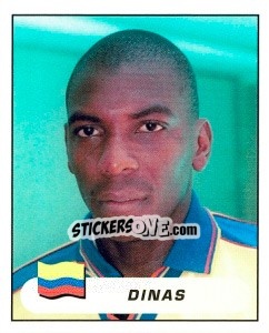 Cromo Arley Dinas Rodríguez - Copa América. Colombia 2001 - Panini