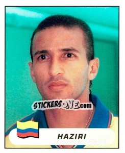 Cromo Foad Haziri - Copa América. Colombia 2001 - Panini