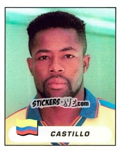Cromo Jairo Castillo - Copa América. Colombia 2001 - Panini