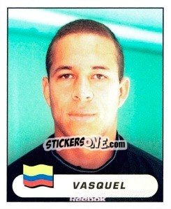 Sticker Edinson Vasquel - Copa América. Colombia 2001 n. 102 - Panini