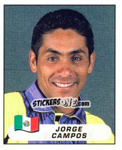 Cromo Jorge Campos - Copa América. Colombia 2001 - Panini