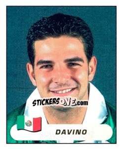 Cromo Duilio Davino - Copa América. Colombia 2001 - Panini