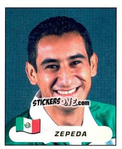 Cromo Miguel Zepeda - Copa América. Colombia 2001 - Panini