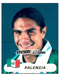 Figurina Juan Francisco Palencia - Copa América. Colombia 2001 - Panini