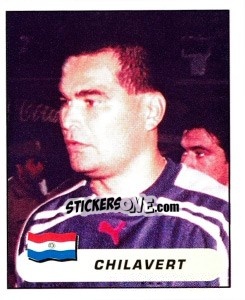 Cromo José Luis González Chilavert - Copa América. Colombia 2001 - Panini