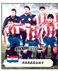 Cromo Equipe de foto - Copa América. Colombia 2001 - Panini