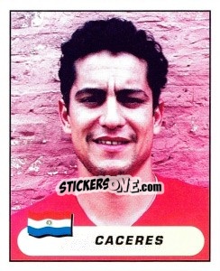 Sticker Juan Daniel Caceres Rivas - Copa América. Colombia 2001 - Panini