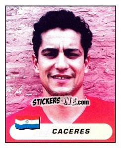 Sticker Juan Daniel Caceres Rivas - Copa América. Colombia 2001 n. 127 - Panini