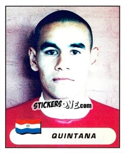 Figurina Víctor Quintana - Copa América. Colombia 2001 - Panini