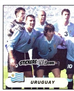 Sticker Equipe de foto - Copa América. Colombia 2001 n. 139 - Panini