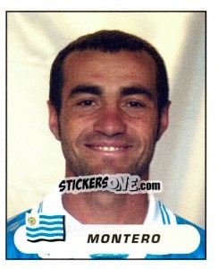Cromo Paolo Ronald Montero - Copa América. Colombia 2001 - Panini