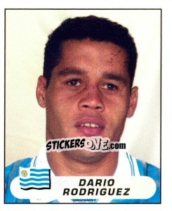 Cromo Darío Rodríguez - Copa América. Colombia 2001 - Panini