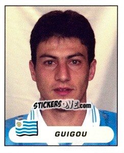 Cromo Gianni Bismark Guigou - Copa América. Colombia 2001 - Panini