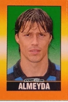 Cromo Almeyda - Calcio 2002-2003 Pocket Collection n. 93 - Merlin