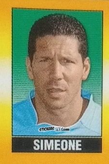 Cromo Simeone - Calcio 2002-2003 Pocket Collection n. 121 - Merlin