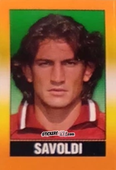 Cromo Savoldi - Calcio 2002-2003 Pocket Collection n. 209 - Merlin