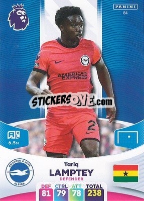 Figurina Tariq Lamptey - English Premier League 2023-2024. Adrenalyn XL - Panini