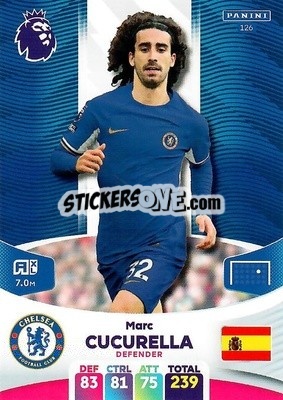 Figurina Marc Cucurella - English Premier League 2023-2024. Adrenalyn XL - Panini