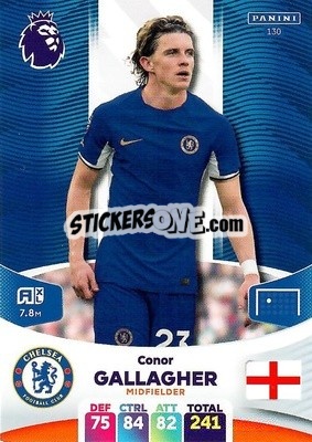 Sticker Conor Gallagher - English Premier League 2023-2024. Adrenalyn XL n. 130 - Panini