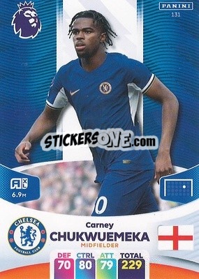 Sticker Carney Chukwuemeka - English Premier League 2023-2024. Adrenalyn XL - Panini