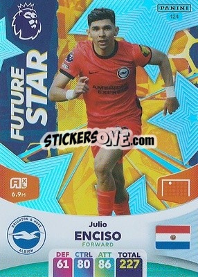 Cromo Julio Enciso - English Premier League 2023-2024. Adrenalyn XL - Panini