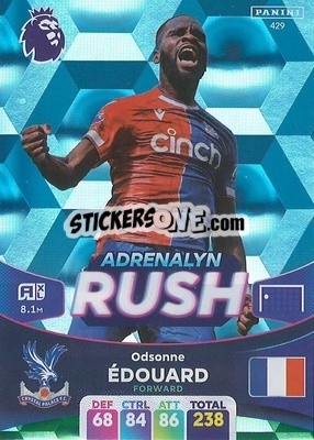 Sticker Odsonne Édouard - English Premier League 2023-2024. Adrenalyn XL n. 429 - Panini
