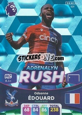 Cromo Odsonne Édouard - English Premier League 2023-2024. Adrenalyn XL - Panini