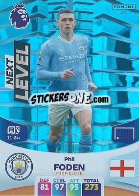 Sticker Phil Foden - English Premier League 2023-2024. Adrenalyn XL - Panini
