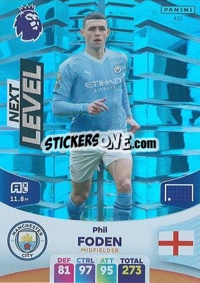 Sticker Phil Foden - English Premier League 2023-2024. Adrenalyn XL n. 435 - Panini