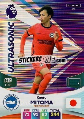 Sticker Kaoru Mitoma - English Premier League 2023-2024. Adrenalyn XL - Panini