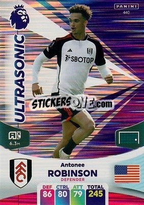 Sticker Antonee Robinson - English Premier League 2023-2024. Adrenalyn XL - Panini